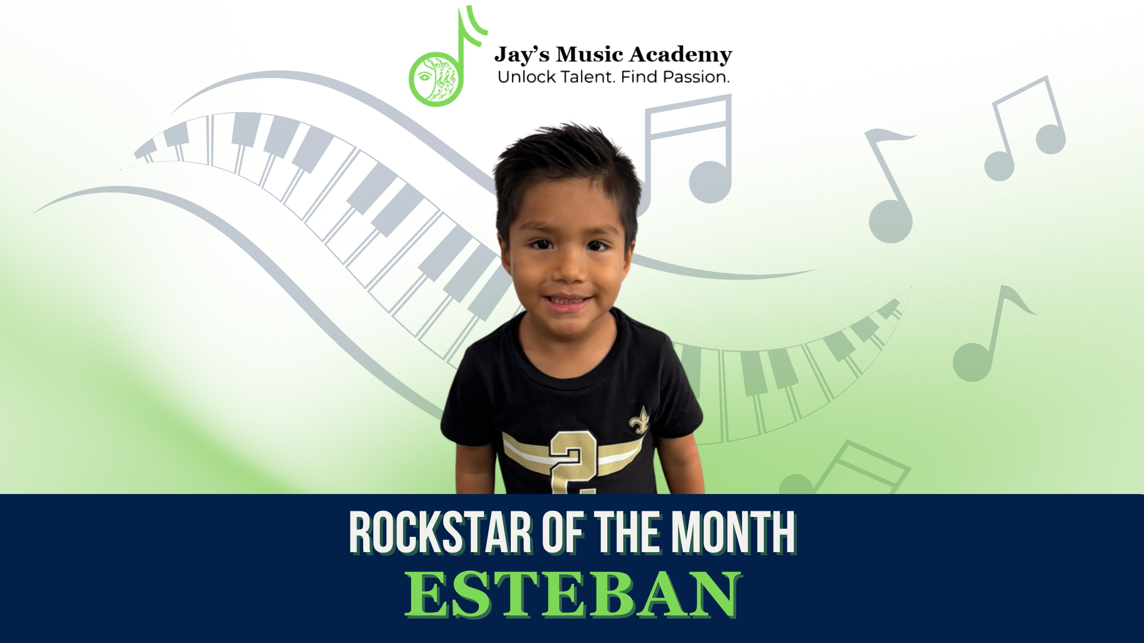 🎹 Rockstar of the Month: Esteban’s Musical Journey 🌟 
