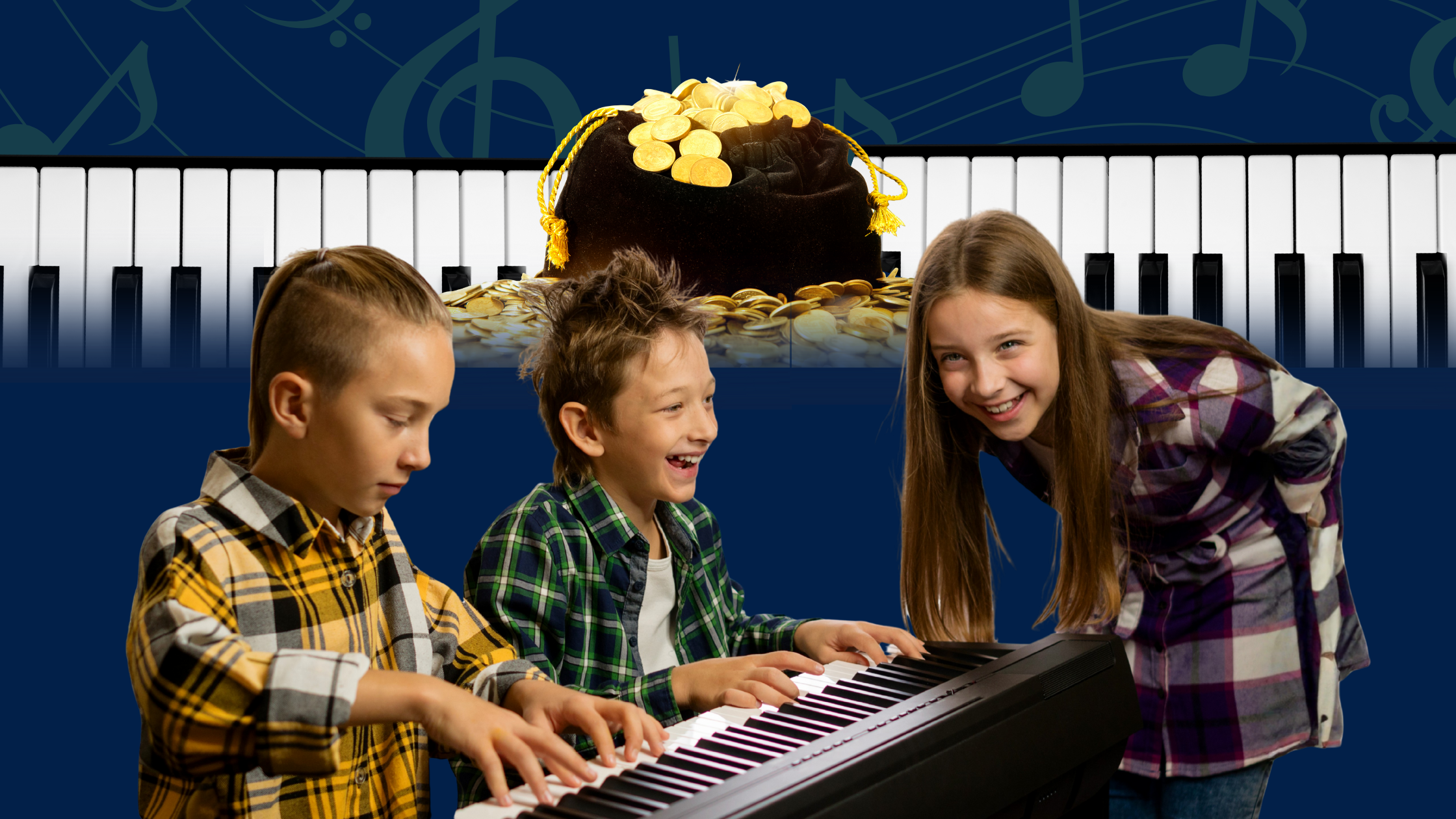 Because Kids Learn Best When They’re Having Fun with Jay’s Piano Millionaire! 