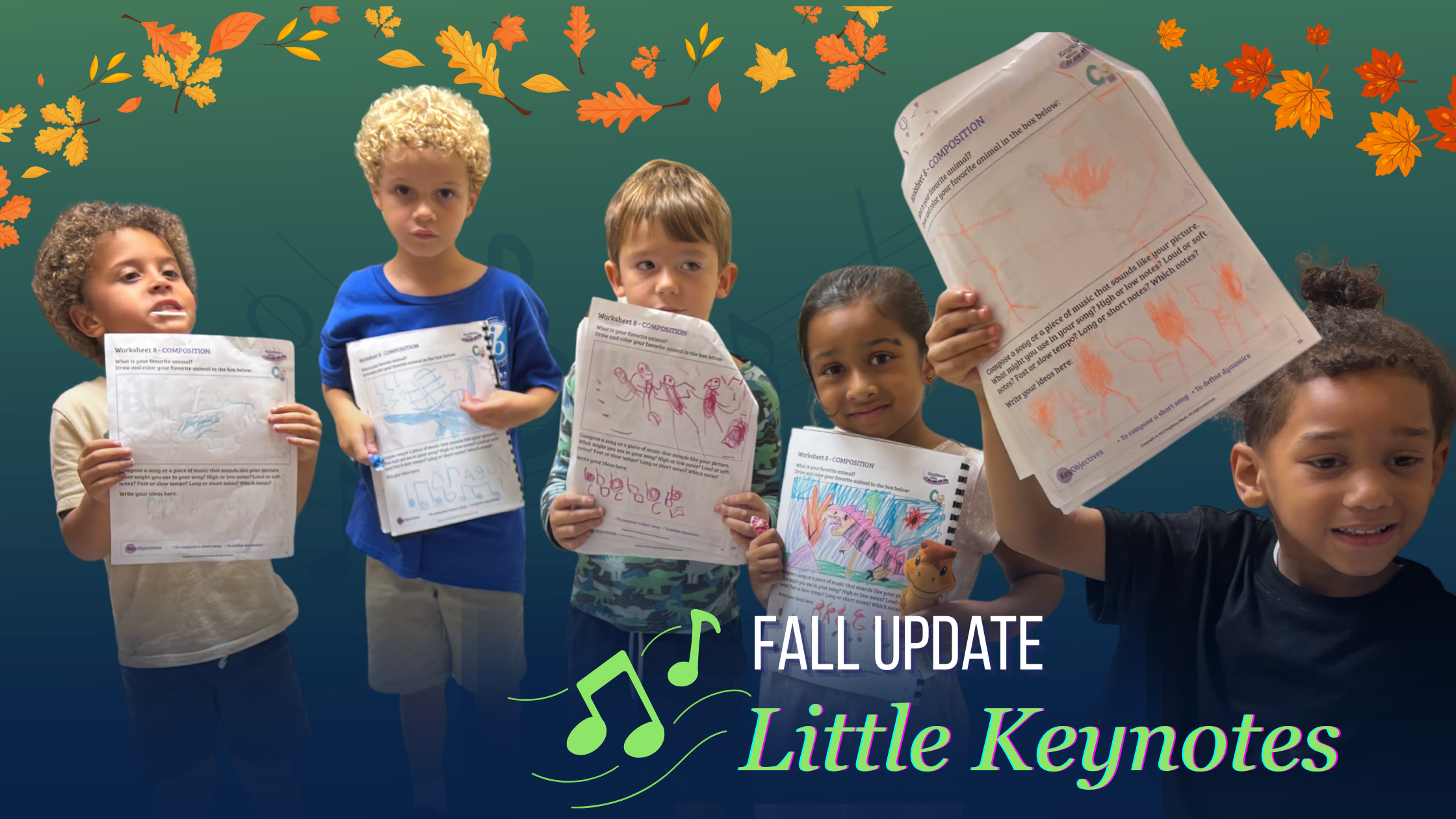 🎹 Fall Season Update at Jay’s Music Academy: Animal Alphabet Progress & What’s Ahead 🍂 